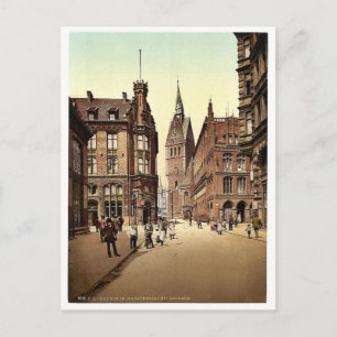 Marknadskyrkan, Hannover, Hannover, Tyskland magni Vykort