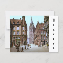 Marknadskyrkan i Hannover, tyska imperiet (c. 1900 Vykort