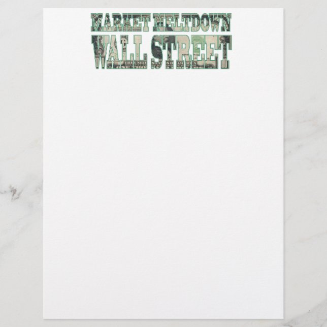 MarknadsMeltdown Wall street (Framsida)