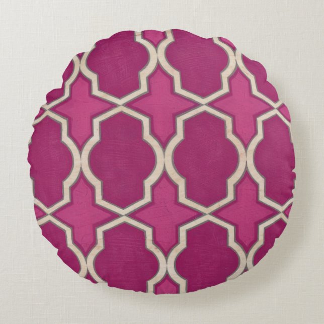 Marknadsmodeller II Rund Kudde (Framsidan)