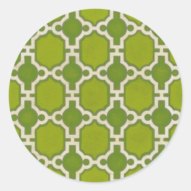 Marknadsmotiv IV Runt Klistermärke (Framsida)