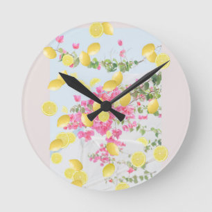 Marknadsställning Italien #1 #wall #art Rund Klocka