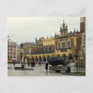 Marknadstorget i Krakow Vykort