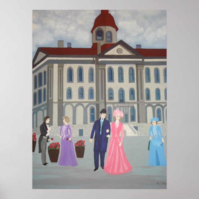 Marknadstorget Poster (Framsidan)