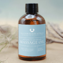 Märkning av ingredienser i oljeprodukter för skönh spritflaskor etikett