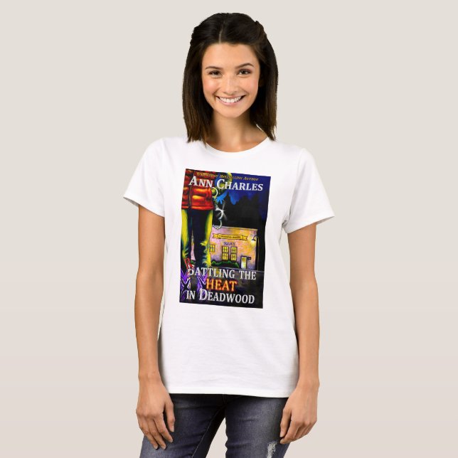 Märkning av värmen i Deadwood T-shirt (Hel framsida)