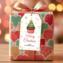 Märkning för Cupcakepresenter | Märkning för prese Presentetikett