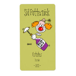 Märkning för Personlig Vin Fraktsedel