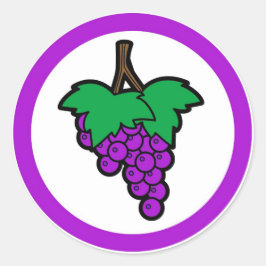 Märkning med vincirkelformad etikett