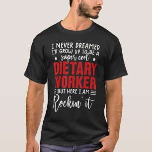 Märkningsskjorta för kostkost, lustig service t shirt