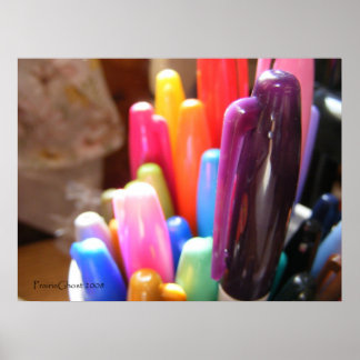 Markrar i solljus poster