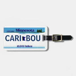 Märkre 2-Sided för Minnesota Bagagebricka