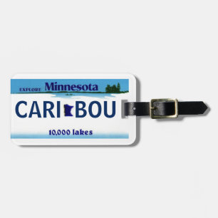 Märkre 2-Sided för Minnesota Bagagebricka