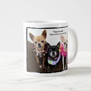 "Märkre a Friend" (1A) Jumbo Mugg