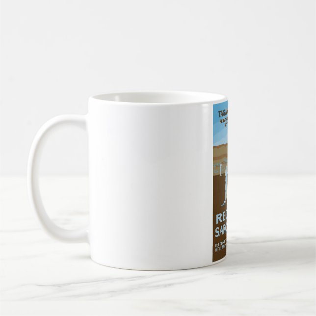 Märkre Ancient Sten! - Nyskapa Sarkasastiskt Kaffemugg (Vänster)