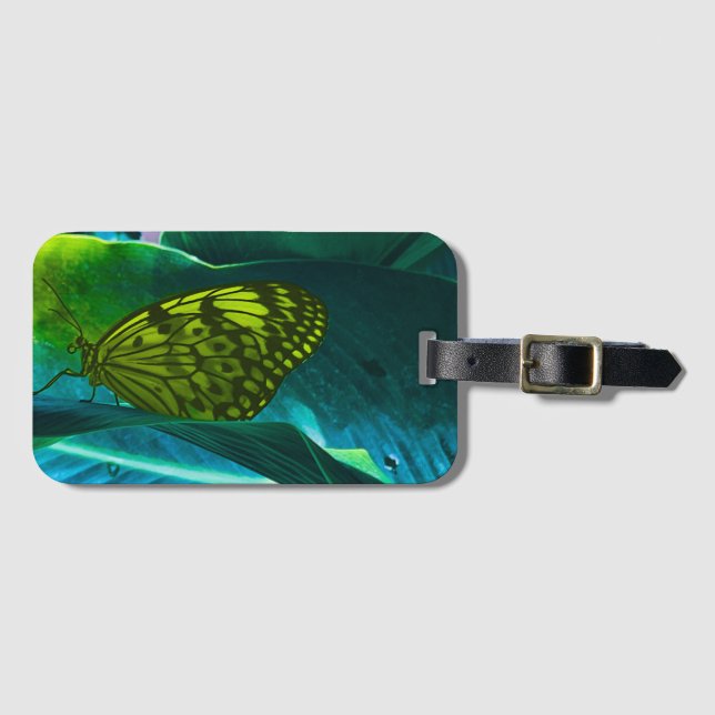 Märkre av fjärossäck bagagebricka (Framsida horisontal)