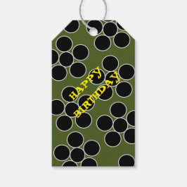 Märkre av födelsedagspresent presentetikett