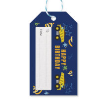 Märkre av födelsedagspresent