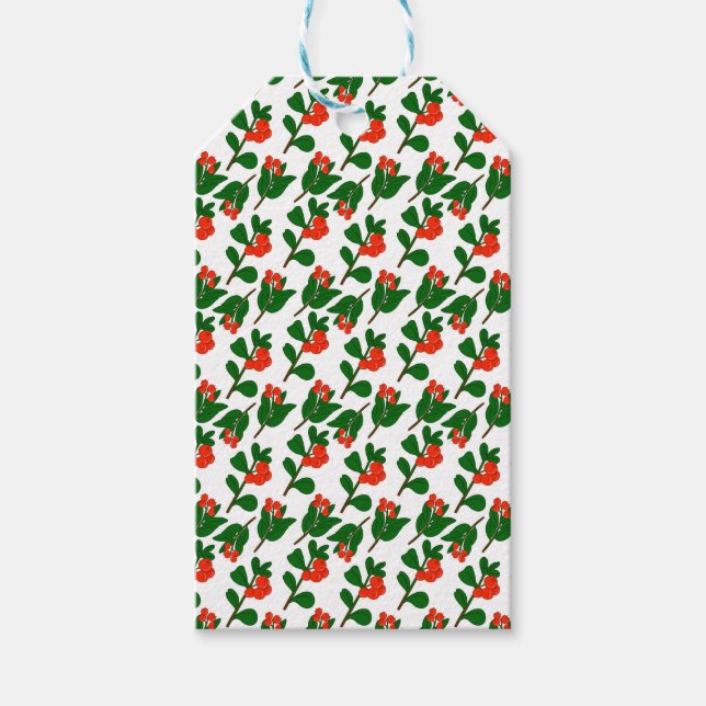 Märkre av gåva från Lingonberry Twigs Presentetikett (Framsidan)