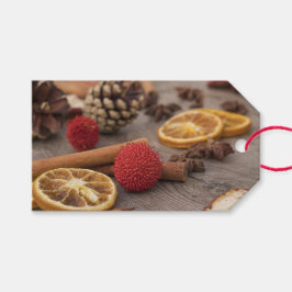 Märkre av julklapp Potpourri Gift Presentetikett