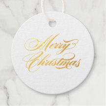 Märkre av julplagt Helgdag Foil Gift