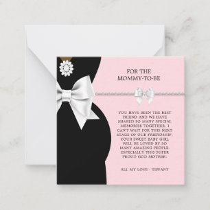 Märkre av Rosa Finare Tiffany Theme Gift Anteckningskort