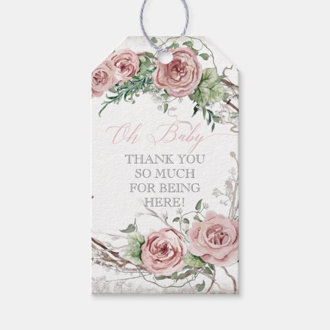 Märkre Boho  Ro Art i Tack Presentetikett (Framsidan)