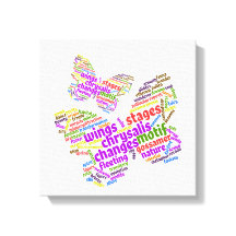 Märkre Cloud för inspirationell Elegant Butterfly