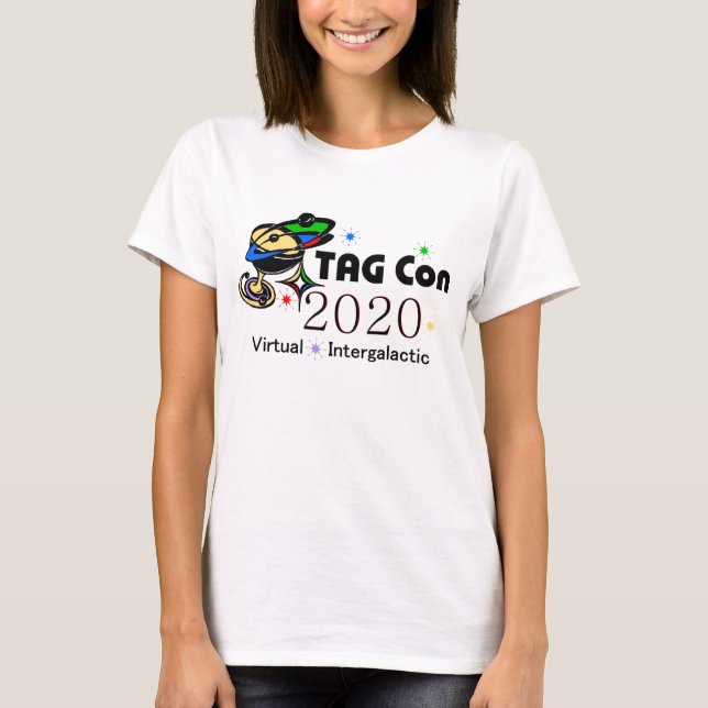 MÄRKRE Con 2020 - Virtuell - konvention T Shirt (Framsida)