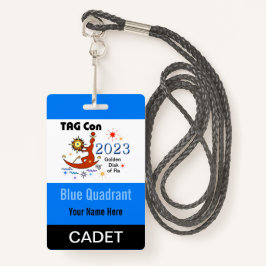 MÄRKRE Con 2023 - Blue Quadrant - Cadet Badge