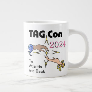 MÄRKRE Con 2024 till Atlantis and Back - Jumbo Mug Mugg
