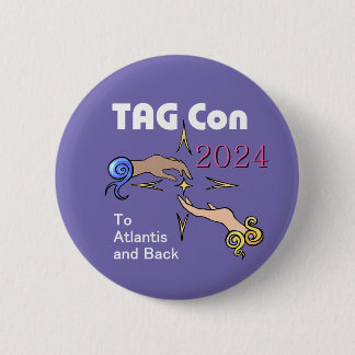 MÄRKRE Con 2024 - Till Atlantis and Back LILA Butt Knapp