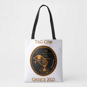 MÄRKRE Con Greece 2023 - Tote Bag Tygkasse