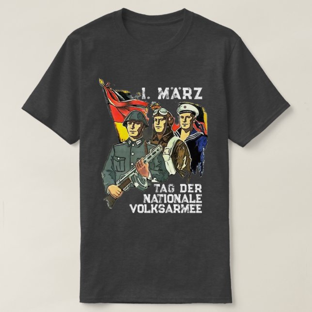 MÄRKRE DER NVA-Vintage T Shirt (Design framsida)