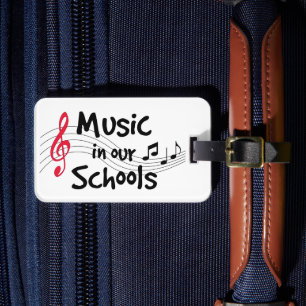 Märkre dina musikinstrument bagagebricka