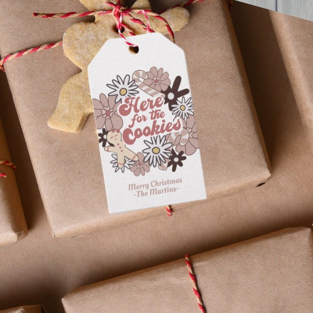 Märkre för Allergen Gift-utväxling vid Cute Jul Co Presentetikett (Skapare uppladdad)