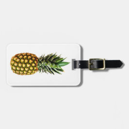 Märkre för ananastryckbagage bagagebricka
