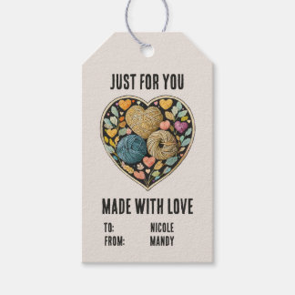 Märkre för anpassad skrotnamnsgåva av trikå presentetikett