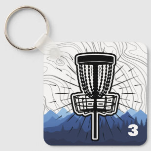 Märkre för Anpassade Disk Golf Bag Nyckelring