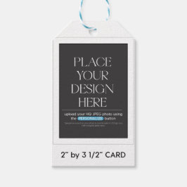 märkre för anpassningsbar till förmån och GIft - 2 Presentetikett