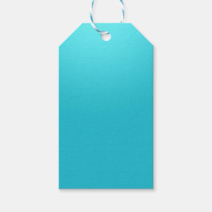 Märkre för Aqua Blue Anpassningsbar Gift Presentetikett