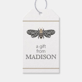 Märkre för att ge Personlig till lakningsbin Presentetikett