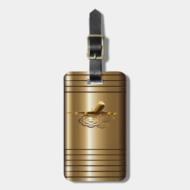 Märkre för bagage för jettrafikflygplanflygplan bagagebricka (Vertikal Framsida)