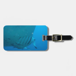 Märkre för bagage för Mantastråle Bagagebricka