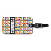 Märkre för bagage för ÖLpopkonst beställnings-