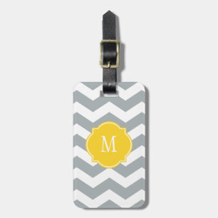 Märkre för bagage för Paloma & vitsparreMonogram Bagagebricka
