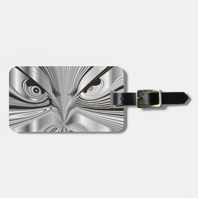 Märkre för bagage för rovfågelande~ bagagebricka (Horisontell Framsida)