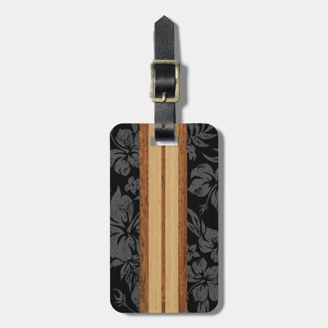 Märkre för bagage för solnedgångstrand hawaianska bagagebricka (Vertikal Framsida)