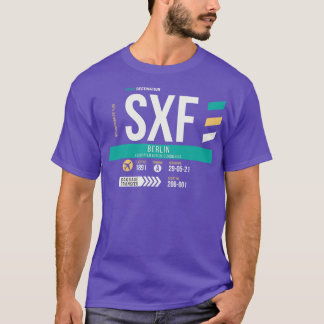 Märkre för Berlins SXF-flygplatskod T Shirt