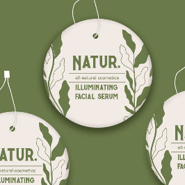 Märkre för botaniskt modernt produktpaket gåvor etiketter
